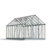 Canopia Snap & Grow Greenhouse Aluminum/Polycarbonate Panels in Gray | 82.5" H x 75.6" W x 196.8" D | Wayfair HG6016