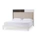 Sonder Living Oakland Low Profile Platform Bed, Faux Suede | 61 H x 81.5 W x 86.5 D in | Wayfair 1403002