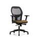 Inbox Zero Ergonomic Task Chair Upholstered in Brown | Wayfair 89035E0174B94B3FA70F76CDF6B67F37