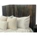 Gracie Oaks Davel Solid Wood Panel Headboard Hanger Wood in White/Black/Brown | Twin | Wayfair 7AF03B012E9E49B7AF99DDFD6398391F