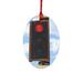 The Holiday Aisle® Red Light Wooden Christmas Ornament Wood in Black/Blue/Brown | 3 H x 3 W x 1 D in | Wayfair 1502A07A78714B28B1F4BBDF1D1E65BF