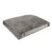 Tucker Murphy Pet™ Rectangle Double-Sided & Reversible Soft Velvet Bed Filled w/ White Polyester Fiber Polyester in Gray | Wayfair