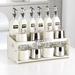 Prep & Savour No Wood Spice Jar & Rack Set Wood/Ceramic in Brown/Gray | 16.73 H x 7.48 W x 6.88 D in | Wayfair 26E20166056E4BFE8F561EA427E8F7AE