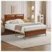 Latitude Run® Marsellus Metal Slat Bed Metal in Brown | Full/Double | Wayfair 07840B90B8414CE8B5DEBD7E7685C85B