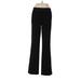 H&M Dress Pants - Super Low Rise: Black Bottoms - Women's Size 8