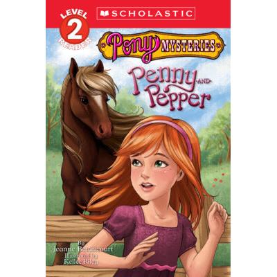 Scholastic Reader Level 3: Pony Mysteries #1: Penny and Pepper (paperback) - by Jeanne Betancourt