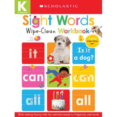 Scholastic Early Learners: Wipe Clean Workbook: Sight Words