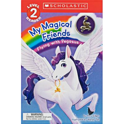 My Magical Friends: Flying with Pegasus (With Necklace!) (paperback) - by Amy Edgar