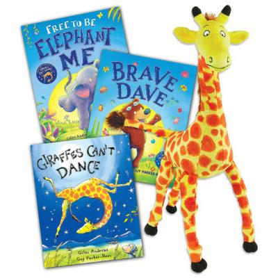 Giles Andreae Hardcover Pack (3 Books with Plush)