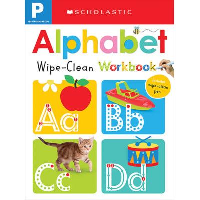 Scholastic Early Learners: Wipe Clean Workbooks - Pre-K: Alphabet
