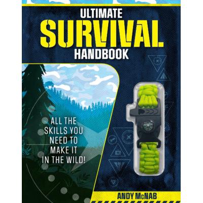 Ultimate Survival Handbook (with Paracord Compass Wristband!)