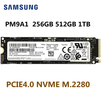 SAMSUNG-/05/2019 SSD internes PM9A1 M.2 2280 256 Go 512 Go 1 To M.2 NVMe PCIe 4.0 pour