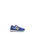 NEW BALANCE Sneaker uomo blu in pelle