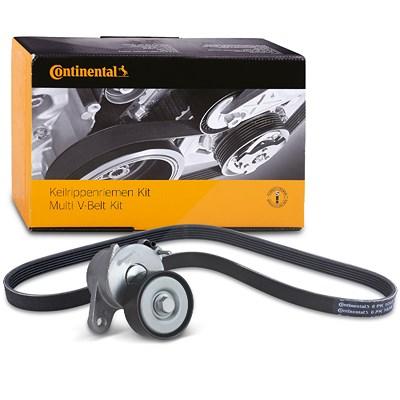 Continental Ctam Keilrippenriemensatz [Hersteller-Nr. 6PK1033K1] für Audi, Seat, Skoda, VW Image
