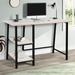 47.6" Computer Gaming Table Home Office Desk Oak