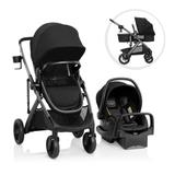 Pivot Suite Modular Travel System with LiteMax Infant Car Seat, Dunloe Black