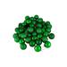 60ct Xmas Green Shatterproof 4-Finish Christmas Ball Ornaments 2.5" (60mm)