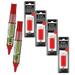 Refillable Dry Erase Markers 2 Red Chisel Tip Low Odor Markers With 4 Refills P1a439166p