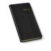 Pocket Notes Leather Journal Key West Black - 6 X3.25