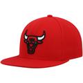 Mitchell & Ness Red Chicago Bulls Ground 2.0 Snapback-Mütze für Herren