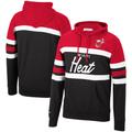 "Sweat à capuche Mitchell & Ness rouge/noir Miami Heat Head Coach pour hommes - Homme Taille: M"