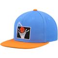 "Casquette Snapback bicolore 2.0 de l'équipe Hardwood Classics des Cleveland Cavaliers Mitchell & Ness bleu/orange pour hommes - Homme Taille: OSFA"