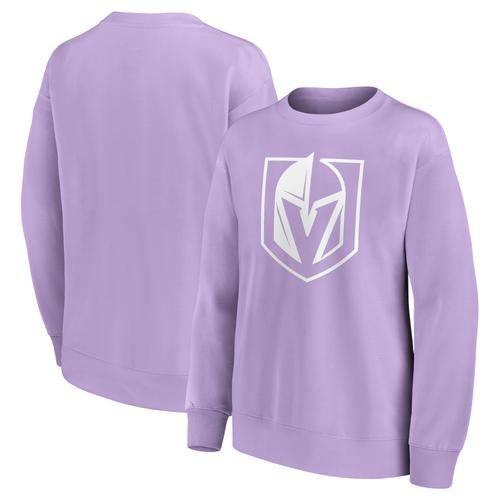 Vegas Golden Knights Mono Logo Graphic Oversized Crew Sweatshirt - Womens