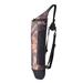 Large Capacity Arrow Quiver Multi-function Arrow Quiver Cylinder Bow Arrow Single Shoulder Bag Large Capacity Arow Holder Carry Pouch for Outdoor Hunting Archery(Camouflage)