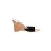 Delman Shoes Mule/Clog: White Print Shoes - Women's Size 9 1/2 - Open Toe