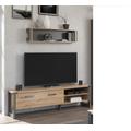 Lowboard HOME AFFAIRE "Mia" Sideboards Gr. B/H/T: 178 cm x 52 cm x 42 cm, braun (artisan eiche nachbildung, matera nb) Lowboards