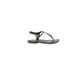 Bernardo Flats: Silver Print Shoes - Women's Size 9 - Open Toe