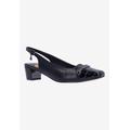 Wide Width Women's Bagley Pump by J. Renee in Black (Size 11 W)