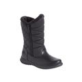 Wide Width Women's Edgen Waterproof Boot by TOTES in Black (Size 7 W)