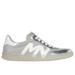 Skechers Women's Mark Nason: New Wave Cup - The Rally Sneaker | Size 8.5 | Silver | Textile/Leather/Synthetic