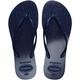 Havaianas Women's Slim Gloss Flip-Flop, Navy Blue/Navy Blue, 3/4 UK