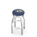 Holland Bar Stool NHL 25" Swivel Bar Stool Upholstered/Metal in Gray | Bar Stool ( 30" Seat Height) | Wayfair L8C3C30NshPre