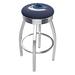 Holland Bar Stool NHL 25" Swivel Bar Stool Upholstered/Metal in Gray | Bar Stool ( 30" Seat Height) | Wayfair L8C3C30NshPre