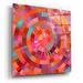 Brayden Studio® Red Barrel Studio® 'Coral Radial 1' By David Manlove, Acrylic Glass Wall Art, 36"X36" Plastic/Acrylic | Wayfair