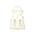 Vest: White Jackets & Outerwear - Size 3-6 Month