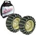 The ROP Shop | 2 Link Tire Chain Pair For Honda 18x8.5x8 Front 23x10.5x12 Rear ATV UTV Tires