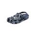 Extra Wide Width Men's Rubber Clog Water Shoe by KingSize in Steel Marble (Size 10 EW)