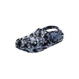 Extra Wide Width Men's Rubber Clog Water Shoe by KingSize in Steel Marble (Size 17 EW)