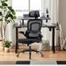 Inbox Zero Ergonomic Polyester Office Chair Upholstered in Black | 45.5 H x 27.6 W x 27.6 D in | Wayfair 28EE549683C14EDF8719FE7AD988A714