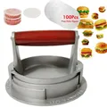 Presse à Hamburger en alliage d'aluminium forme ronde haute qualité viande de bœuf Grill moule