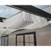 Palram-Canopia 11 x 24 ft. Stockholm Patio Cover Roof Blinds White