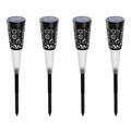 4 Pcs Solar Lights Outdoor Solar Pathway Lights Solar Landscape Lights for Lawn