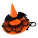 Bowake Halloween Pet Hat Non Woven Creative Novel Dog Hat Cute Daily Pet Dog Hat