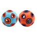 2PCS Pet Dog Toys Funny Dog Ball Sound Toy Creative Dog Ball Chewing Toys Educational Pet Ball Playing Novel Pet Dog Ball Traini