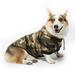 BT Bear Small Dog Jacket Raincoat Warm Windproof Camouflage Jacket for Dog Dog Raincoat Waterproof Coat Pet Coat Vest for Small Medium Dogs Coat L
