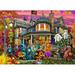 Vermont Christmas Company All Hallows Eve Jigsaw Puzzle 1000 Piece - Halloween Puzzle for Adults & Families - Randomly Shaped Pieces - 26 5/8 x 19 1/4